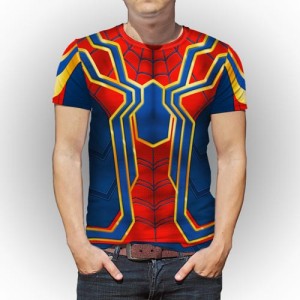 Camiseta FullArt Vingadores Homem Aranha Mod.01